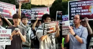 인종 학살 자행 와중에 만찬 개최한 주한 이스라엘 대사관 규탄한다! (발언과 기자회견문)(2025.06.09)